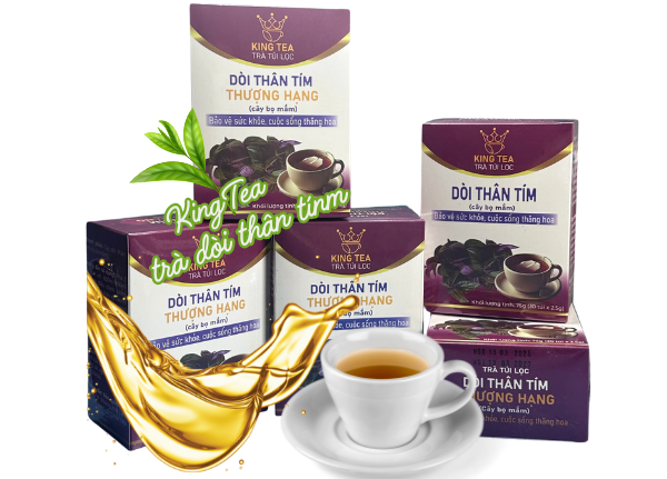Trà Dòi Thân Tím Thượng Hạng